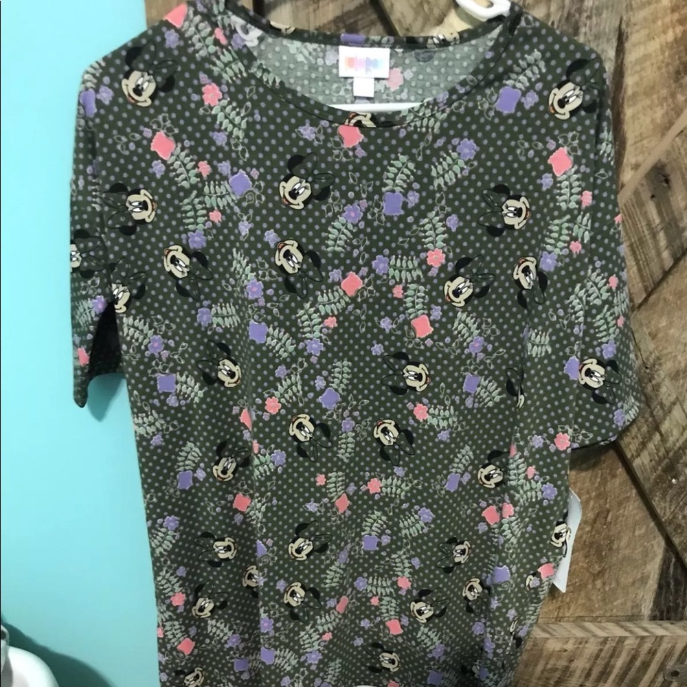 LuLaRoe Disney Minnie Mouse Irma Size XXS!